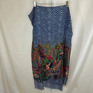 Vera Bradley Vibrant Venetian Paisley Fringed Scarf OS